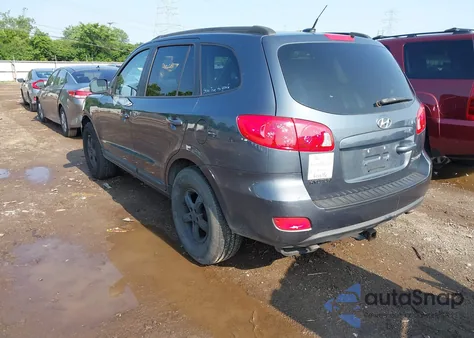 2008 Hyundai Santa Fe Gls from USA, damaged, VIN 5NMSG13D38H212279